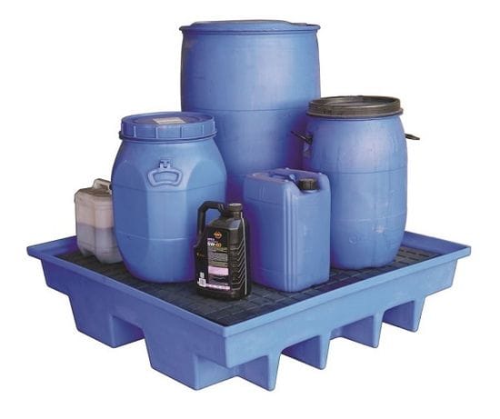 Outdoor Hardtop Storage: Weatherproof Polyethylene Bunds